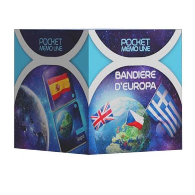 Pocket Memo Line Bandiere D'europa