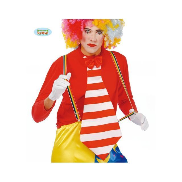 Bretelle Clown Multicolore
