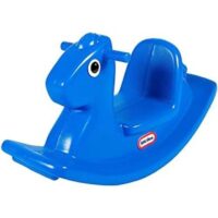 Cavallo A Dondolo Blu