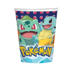 Bicchieri Carta 250ml 8pz Pokemon