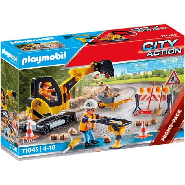 Playmobil 71045 Cantiere Stradale