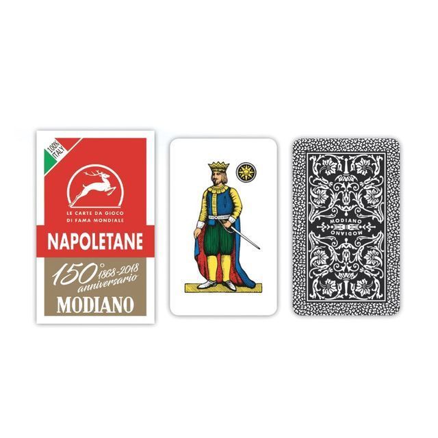 Carte Napoletane Rosso 150 Modiano