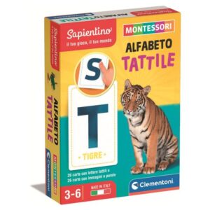 Montessori Carte - Alfabeto Tattile