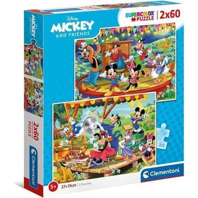 Puzzle Pz.2x60 Mickey And Friends   2162