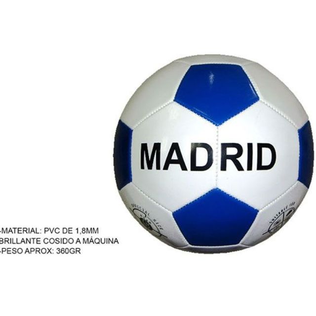 Pallone Calcio Madrid D.220 N.5