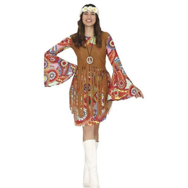 Costume Hippie Adulti 42 44
