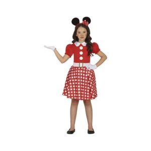 Costume Pinup Mousy Infantile 7 / 9 Anni