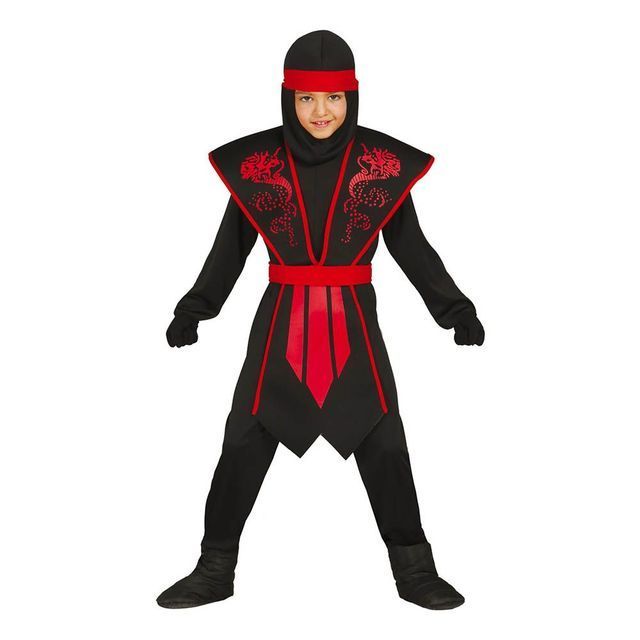 Costume Ombra Ninja Bambino 10 - 12 Anni