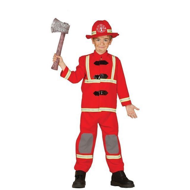 Costume Pompiere Bambino 7 - 9 Anni