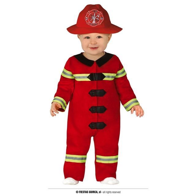 Costume Pompiere 18 - 24 Mesi