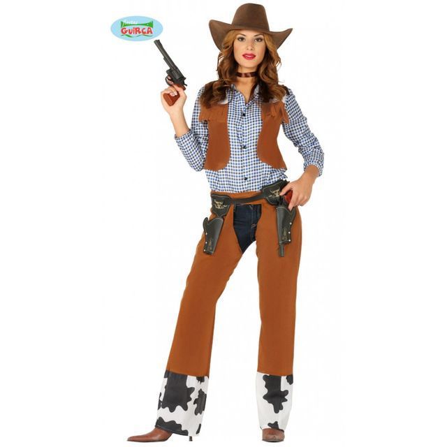 Costume Cowgirl Adulta Taglia L 42 44